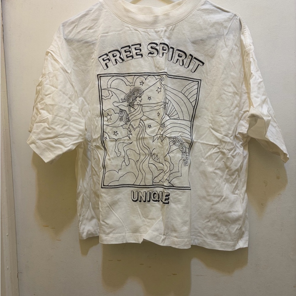 Maje White 'Dream Tomorrow' T-Shirt
